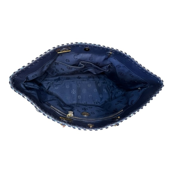 Tory Burch Tote Navy & White - Picture 13 of 16